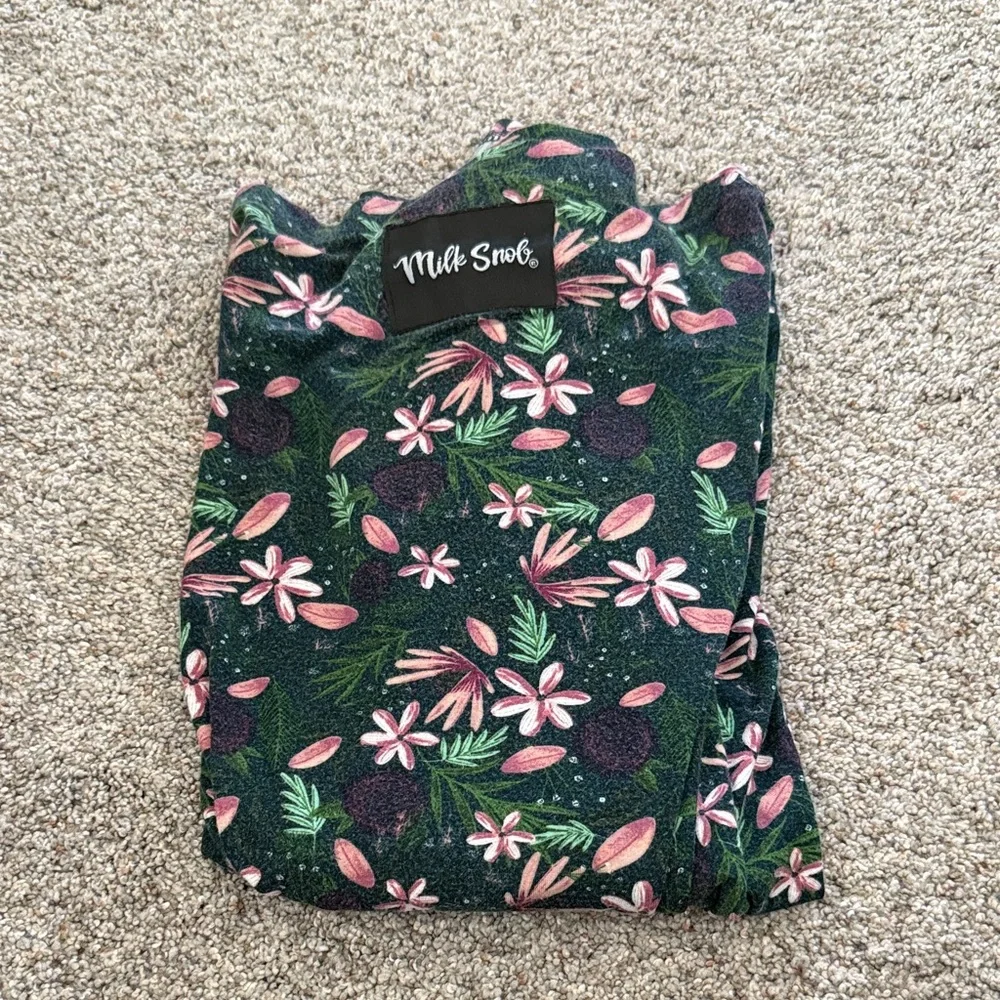 Milk Snob Floral Nursing Cover Blanket Car Seat Canopy Baby